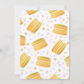 Invitation La partie du PJ d'invitation d'anniversaire de (Dos)