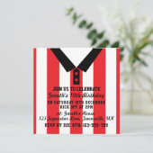 Invitation La partie orientée de Jersey de football invite le (Debout devant)