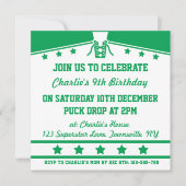 Invitation La partie orientée du Jersey de hockey sur glace (Devant)