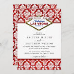 Invitation La Parties scintillant Damask Las Vegas Mariage Co<br><div class="desc">Célébrez dans le style avec ces invitations de mariage chic et très tendance. Ce design est facile à personnaliser avec votre libellé d'événement spécial et vos invités seront ravis quand ils reçoivent ces invitations fabuleux.</div>