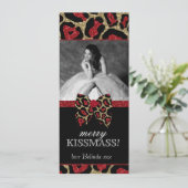 Invitation La Parties scintillant de Noël de Leopard Quincean (Debout devant)