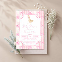 La pépinière d'oie rime le baby shower