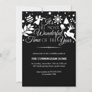 Invitation La période la plus merveilleuse de l'année Invitat
