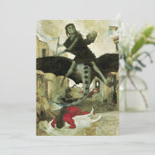 Invitation La peste d'Arnold Bocklin, Parti d'Halloween (Debout devant)