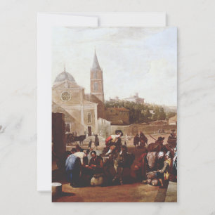 Invitation La Piazza del Popolo à Rome par Johannes Lingelba