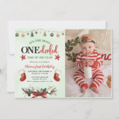 Invitation La plupart du temps tristement occupé Noël anniver (Devant)