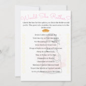 Invitation La préférence des dames ? (Devant)