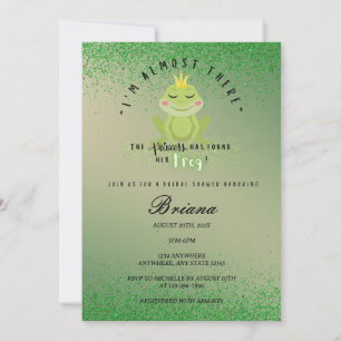 Invitation La Princesse a Trouvé son Grenouille