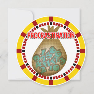 Invitation La procrastination est un voleur de temps