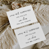 Invitation La proposition de Bridesmaid agit maintenant comme