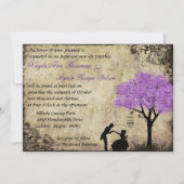 Invitation La Proposition Vintage Mariage Invitation. (Devant)