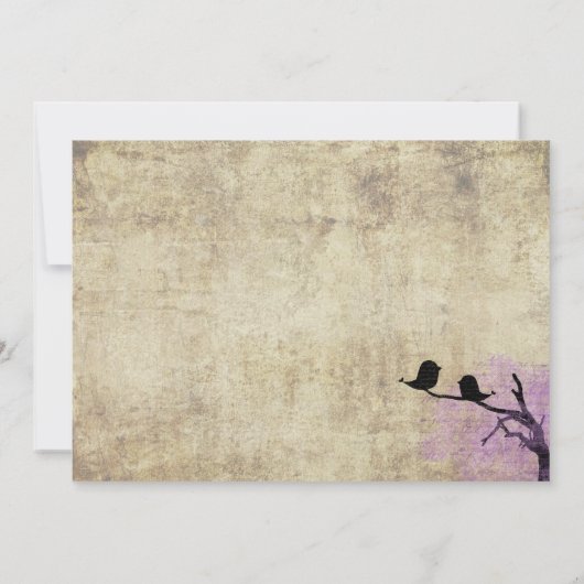 Invitation La Proposition Vintage Mariage Invitation. (Dos)