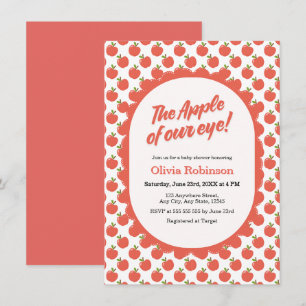 Invitation La Prunelle de Nos Yeux Baby Shower
