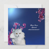 INVITATION LA REINE DES CHATS BLANCS (Dos)