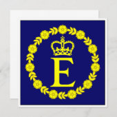 Invitation La Reine Elizabeth (Devant / Derrière)