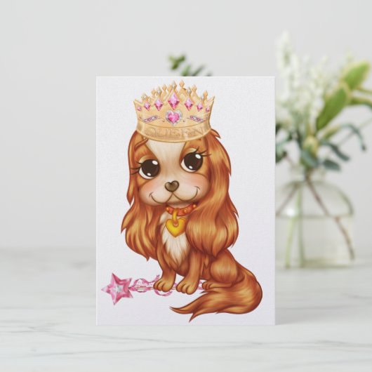 Invitation La Reine veut une fête ! - SRF (Debout devant)