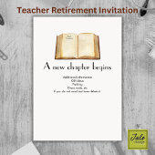 Invitation La Rentrée Est Finie Pour Toujours Rétro Cadeau de