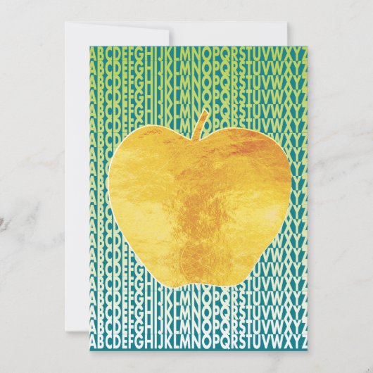 Invitation La retraite d'ABC Golden Apple abandonne (Devant)