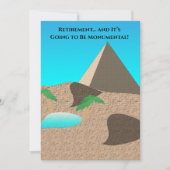 Invitation La retraite va être monumentale (Devant)