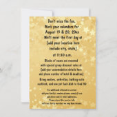 Invitation La Réunion de famille d'amusement (Dos)