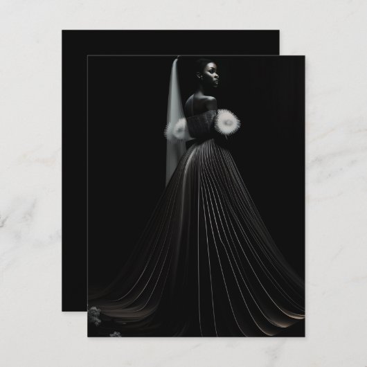 Invitation La Robe (Devant / Derrière)