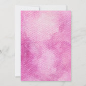 Invitation La Saint-Galentin Rose Minimaliste (Dos)