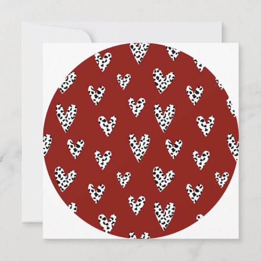 Invitation la Saint-Valentin (Devant)
