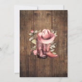 Invitation La Saint-Valentin de l'Ouest (Dos)