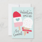 Invitation La Saint-Valentin en classe la plus froide (Devant)