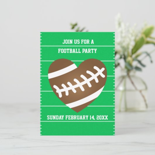 Invitation La Saint Valentin se réunit (Debout devant)