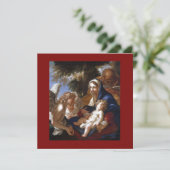 Invitation La Sainte Famille Avec Les Anges (Debout devant)