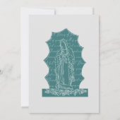 Invitation La Sainte Mère Baptême (Dos)