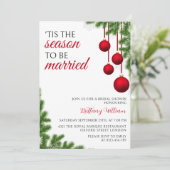 Invitation La saison du mariage (Debout devant)