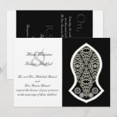 Invitation La Sandale Du Prophète (Blanc) (Devant / Derrière)