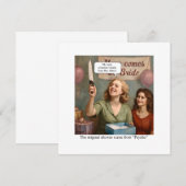 Invitation La scène de douche originale de Psychose. (Devant / Derrière)