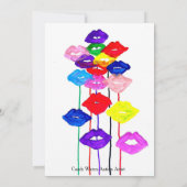 Invitation La sucrerie arrose l'artiste d'autisme (Dos)