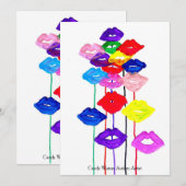 Invitation La sucrerie arrose l'artiste d'autisme (Devant / Derrière)