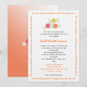 Invitation La sucrerie prise le bat mitzvah (Devant / Derrière)