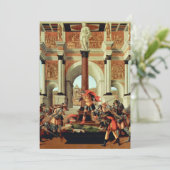Invitation La Tragédie de Lucrèce de Sandro Botticelli (Debout devant)