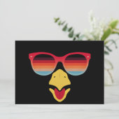 Invitation La Turquie cool Face Avec Des Lunettes De Soleil J (Debout devant)