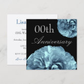 Invitation La TURQUOISE faite sur commande d'invitation (Devant / Derrière)