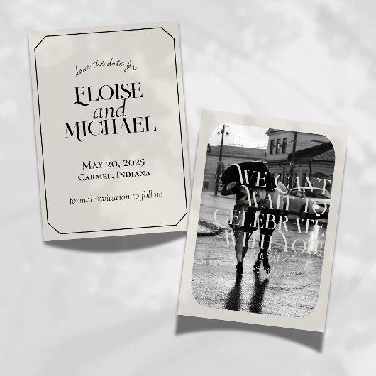 Invitation La typographie de l'ancienne monnaie moderne Maria