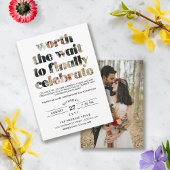 Invitation La typographie vaut la fête de la séquence d'atten