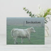 Invitation La vache coule (Debout devant)