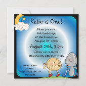 Invitation La vache s'est cognée au-dessus de la lune Invitat (Dos)