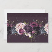 Invitation La Vampiresse | Divorce Party Glamour Gothique et  (Dos)