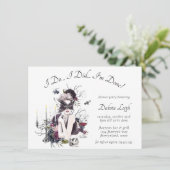 Invitation La Vampiresse | Fête de Divorce Glamour Gothique M (Debout devant)