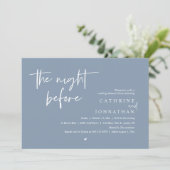 Invitation La veille, Dîner de répétition Mariage (Debout devant)