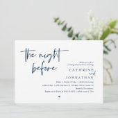 Invitation La veille, Dîner de répétition Mariage (Debout devant)