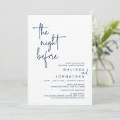 Invitation La veille, Dîner de répétition Mariage (Debout devant)